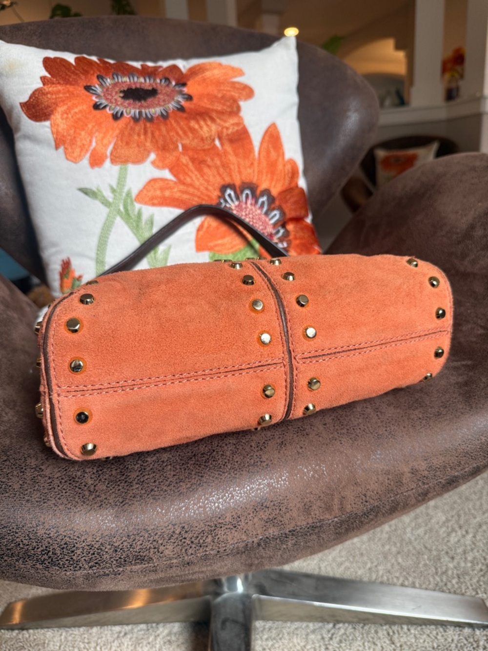 MICHAEL KORS SUEDE BAG - Picture 7 of 15